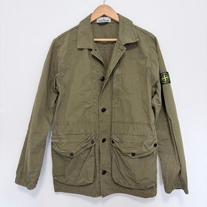 Authentic Stone Island Men's Vintage Canvas 3 Pocket Jacket